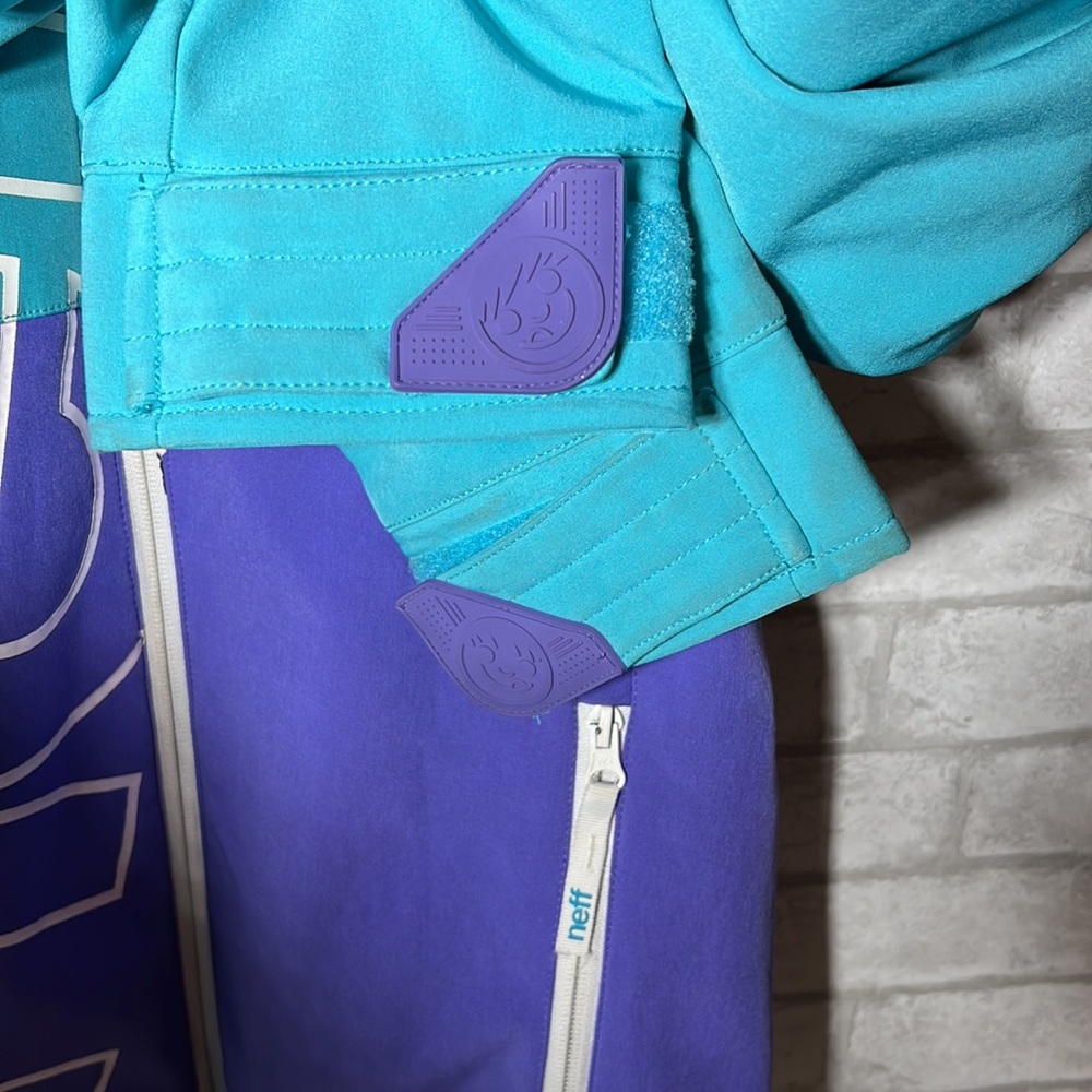 Neff Daily Soft Shell Colorblock Winter Jacket Si… - image 8